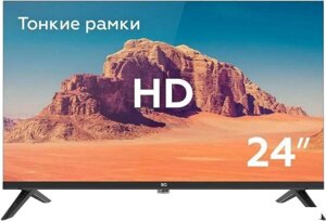 24" Телевизор BQ 24F32B, HD, черный