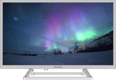 24" Телевизор POLARLINE 24PL52TC, HD, белый от компании 2255 by - онлайн гипермаркет - фото 1