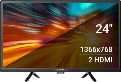 24" Телевизор SunWind SUN-LED24XB203, HD, черный от компании 2255 by - онлайн гипермаркет - фото 1