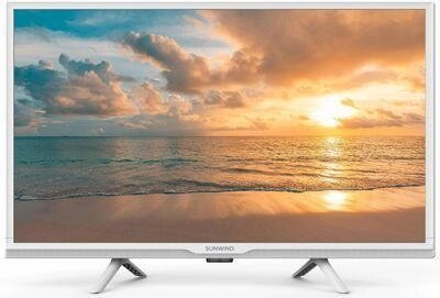 24" Телевизор SunWind SUN-LED24XB206, HD, белый от компании 2255 by - онлайн гипермаркет - фото 1