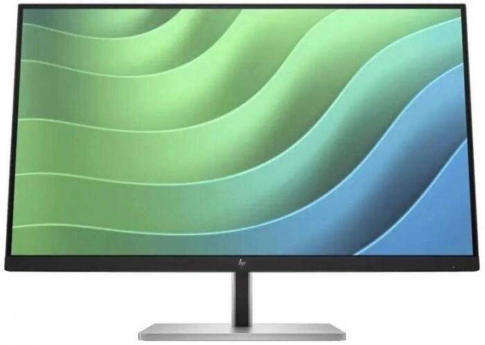 27" Монитор HP E27 G5,  1920x1080,  IPS,  75Гц,  1хHDMI,  1хDP,  черный и серебристый/черный [6n4e2as] от компании 2255 by - онлайн гипермаркет - фото 1