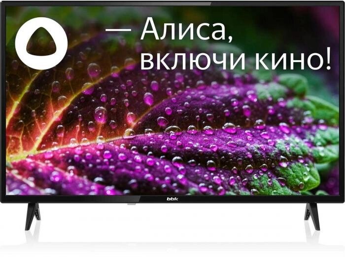 32" Телевизор BBK 32LEX-7249/TS2C (B), HD, черный, СМАРТ ТВ, YaOS от компании 2255 by - онлайн гипермаркет - фото 1