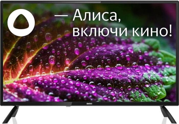 32" Телевизор BBK 32LEX-7257/TS2C (B), HD, черный, СМАРТ ТВ, YaOS от компании 2255 by - онлайн гипермаркет - фото 1