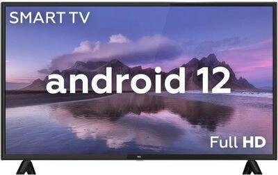 40" Телевизор BQ 40S04B, FULL HD, черный, СМАРТ ТВ, Android от компании 2255 by - онлайн гипермаркет - фото 1