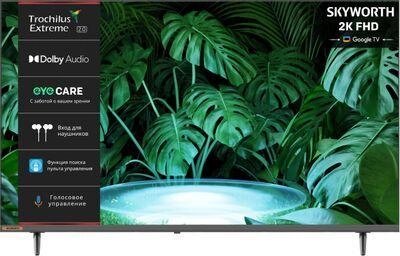 40" Телевизор SKYWORTH 40E55G, FULL HD, черный, СМАРТ ТВ, Google TV от компании 2255 by - онлайн гипермаркет - фото 1