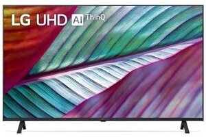 43" Телевизор LG 43UR78001LJ. ARUB, 4K ultra HD, черный, смарт тв, webos