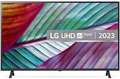 43" Телевизор LG 43UR78006LK. ARUB, 4K Ultra HD, черный, СМАРТ ТВ, WebOS от компании 2255 by - онлайн гипермаркет - фото 1