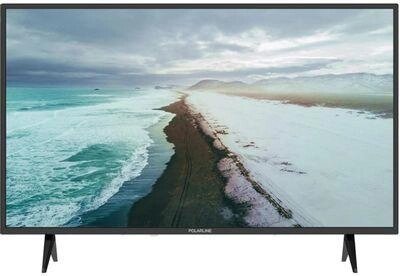 43" Телевизор POLARLINE 43PL51STC-SM, FULL HD, черный, СМАРТ ТВ, Android от компании 2255 by - онлайн гипермаркет - фото 1