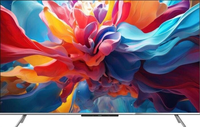 43 Телевизор SKYWORTH 43Q66G, QLED, 4K Ultra HD, черный, СМАРТ ТВ, Google TV от компании 2255 by - онлайн гипермаркет - фото 1