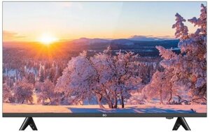 50" Телевизор BQ 50FS32B, 4K ultra HD, черный, смарт тв, webos