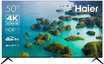 50" Телевизор HAIER Smart TV S2, 4K Ultra HD, черный, СМАРТ ТВ, Android TV от компании 2255 by - онлайн гипермаркет - фото 1