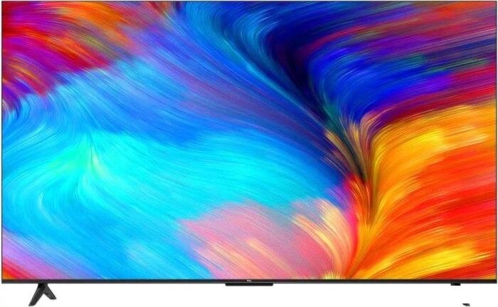 50" Телевизор TCL 50P637, 4K Ultra HD, черный, СМАРТ ТВ, Google TV от компании 2255 by - онлайн гипермаркет - фото 1