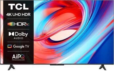 50" Телевизор TCL 50V6B, 4K Ultra HD, черный, СМАРТ ТВ, Google TV от компании 2255 by - онлайн гипермаркет - фото 1