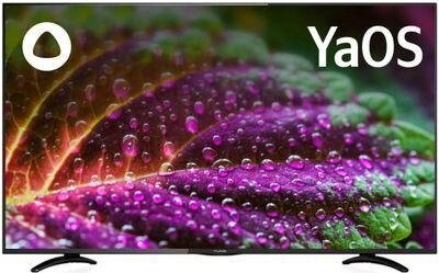 50" Телевизор YUNO ULX-50UTCS3234, 4K Ultra HD, черный, СМАРТ ТВ, YaOS от компании 2255 by - онлайн гипермаркет - фото 1