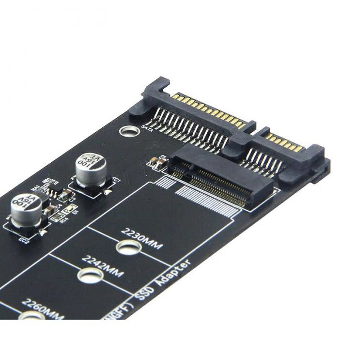 Адаптер для SSD Gembird M. 2 SATA в разъем SATA EE18-M2S3PCB-02 от компании 2255 by - онлайн гипермаркет - фото 1