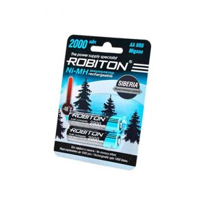Аккумулятор AA - Robiton Siberia 2000MHAA-2 14875 BL2 (2 штуки)