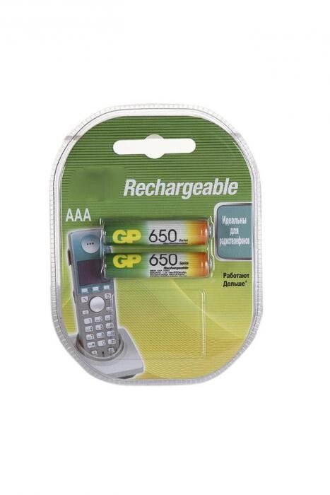 Аккумулятор AAA - GP 65AAAHC-2DECRC2 от компании 2255 by - онлайн гипермаркет - фото 1