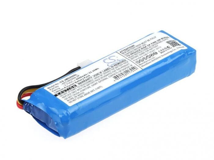 Аккумулятор CameronSino для колонки JBL Charge 3.7V 6000mAh 22.20Wh 075378 аккумуляторная батарея от компании 2255 by - онлайн гипермаркет - фото 1