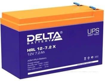 Аккумулятор для ИБП Delta HRL 12-7.2 X (12В/7.2 А·ч) от компании 2255 by - онлайн гипермаркет - фото 1