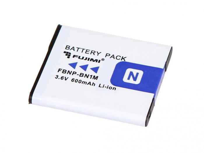 Аккумулятор Fujimi NP-BN1 (схожий с Sony NP-BN1) 1419 от компании 2255 by - онлайн гипермаркет - фото 1