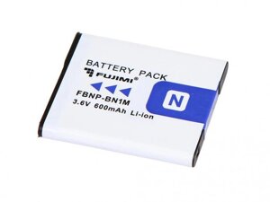Аккумулятор Fujimi NP-BN1 (схожий с Sony NP-BN1) 1419