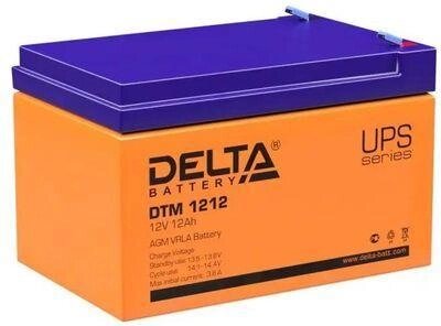 Аккумуляторная батарея для ИБП Delta DTM 1212 12В,  12Ач от компании 2255 by - онлайн гипермаркет - фото 1