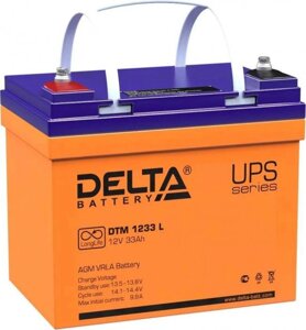 Аккумуляторная батарея для ИБП Delta DTM 1233 L 12В, 33Ач