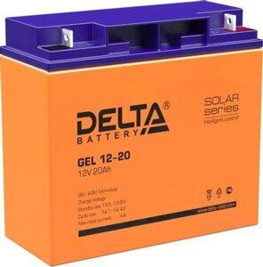 Аккумуляторная батарея для ИБП Delta GEL 12-20 12В, 20Ач