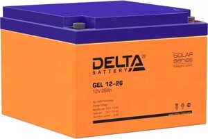 Аккумуляторная батарея для ИБП Delta GEL 12-26 12В, 26Ач