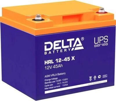 Аккумуляторная батарея для ИБП Delta HRL 12-45 X 12В,  45Ач от компании 2255 by - онлайн гипермаркет - фото 1