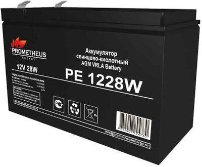 Аккумуляторная батарея для ИБП PROMETHEUS ENERGY PE 1228W 12В,  7Ач [pe 1228 w] от компании 2255 by - онлайн гипермаркет - фото 1