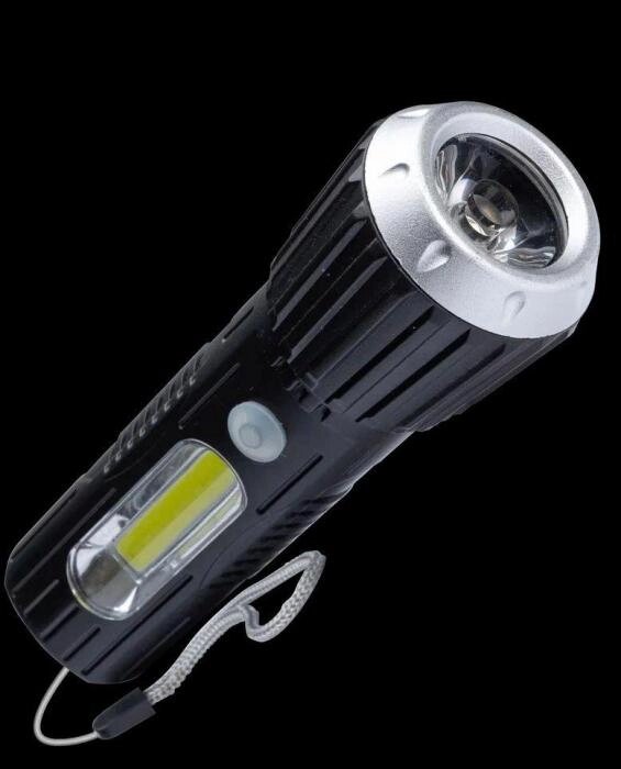 Аккумуляторный ручной светодиодный фонарь КОСМОС KOS114Lit фонарик светильник от компании 2255 by - онлайн гипермаркет - фото 1