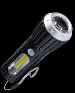 Аккумуляторный ручной светодиодный фонарь КОСМОС KOS114Lit фонарик светильник