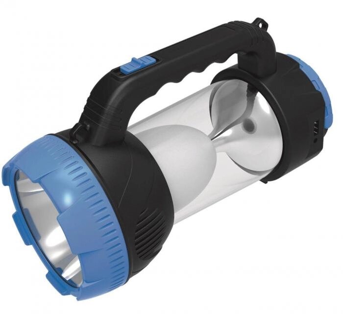 Аккумуляторный ручной светодиодный фонарь СПУТНИК AFC900-5W прожектор фонарик от компании 2255 by - онлайн гипермаркет - фото 1