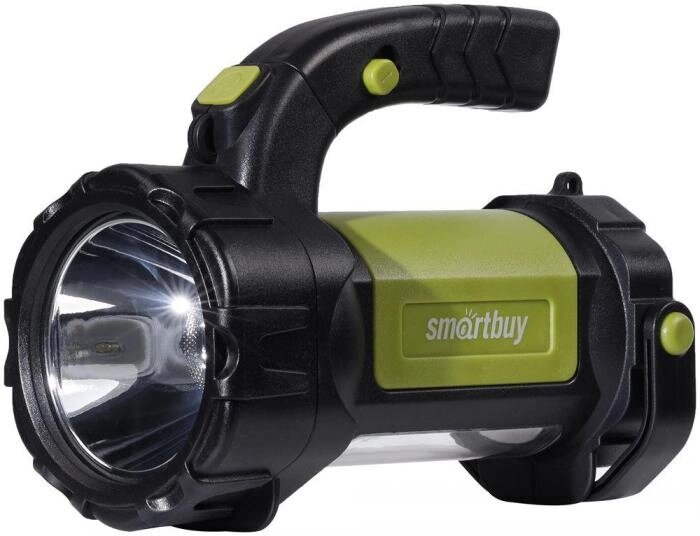 Аккумуляторный ручной светодиодный переносной фонарь SMARTBUY SBF-501-K черный фонарик от компании 2255 by - онлайн гипермаркет - фото 1