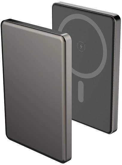 AKSBERRY (6900293340019) E501 с MagSafe 5000 mAh, серый от компании 2255 by - онлайн гипермаркет - фото 1