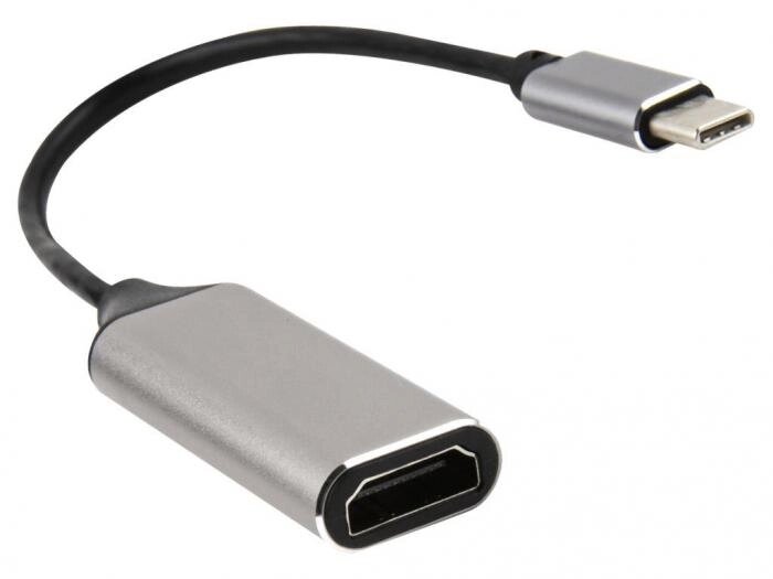 Аксессуар Адаптер Barn&Hollis для APPLE MacBook Type-C - HDMI Grey УТ000022787 от компании 2255 by - онлайн гипермаркет - фото 1