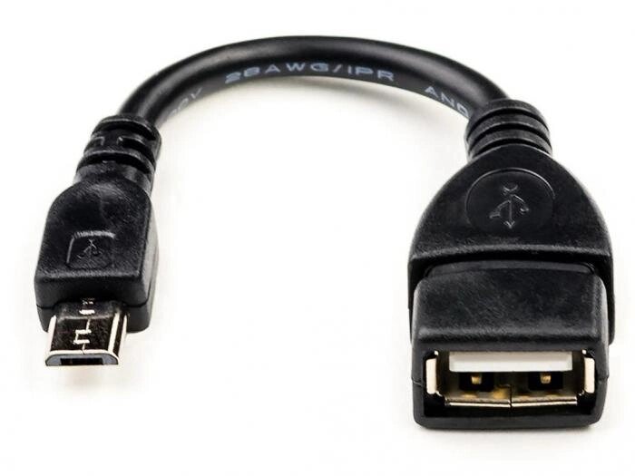 Аксессуар ATcom USB 2.0 AF - Micro 5P OTG 10cm АТ3792 от компании 2255 by - онлайн гипермаркет - фото 1