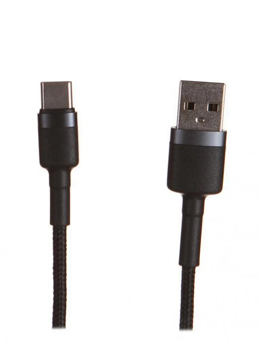 Аксессуар Baseus Cafule Cable USB - Type-C 2A 3m Grey Black CATKLF-UG1 от компании 2255 by - онлайн гипермаркет - фото 1