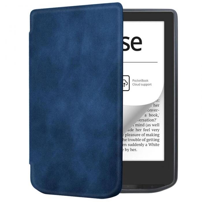 Аксессуар Чехол BookCase для Pocketbook 629 Verse / 634 Verse Pro Slim Dark Blue BC-PB629-SLIM/DBLU от компании 2255 by - онлайн гипермаркет - фото 1