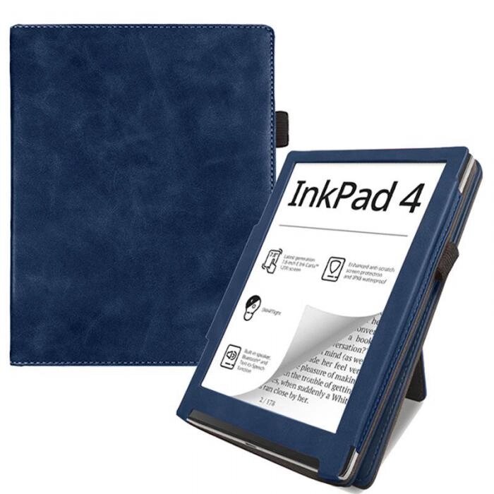 Аксессуар Чехол BookCase для Pocketbook 743 / InkPad 4 Dark Blue PB 743 STND/DBLU от компании 2255 by - онлайн гипермаркет - фото 1
