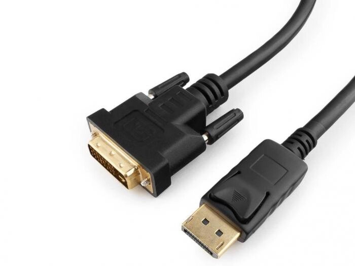 Аксессуар Gembird Cablexpert DisplayPort to DVI 20M/25M 1.0m Black CC-DPM-DVIM-1M от компании 2255 by - онлайн гипермаркет - фото 1