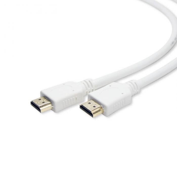 Аксессуар Gembird Cablexpert HDMI 19M v1.4 3m White CC-HDMI4-W-10 от компании 2255 by - онлайн гипермаркет - фото 1