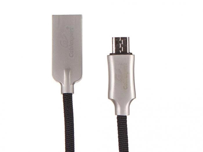 Аксессуар Gembird Cablexpert Platinum USB 2.0 AM/microB 50cm Black CC-P-mUSB02Bk-0.5M от компании 2255 by - онлайн гипермаркет - фото 1