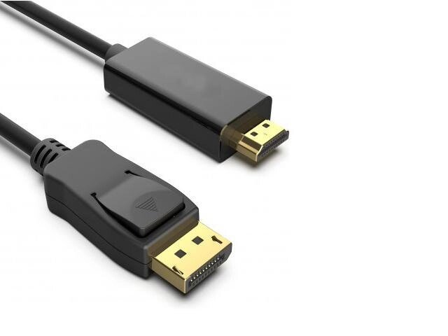 Аксессуар KS-is DisplayPort 20M - HDMI 19M 1.8m KS-744-1.8 от компании 2255 by - онлайн гипермаркет - фото 1