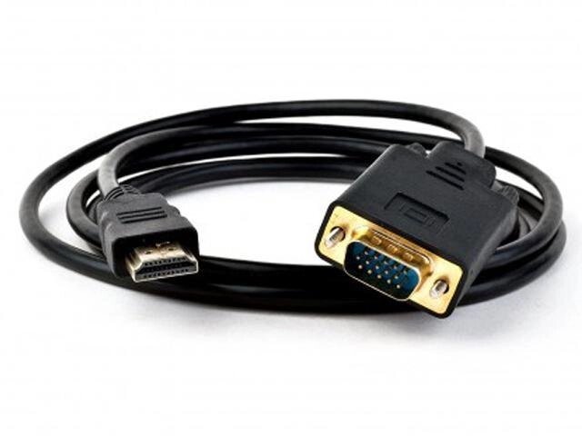 Аксессуар KS-is HDMI M to VGA M Full 1.8m KS-441 от компании 2255 by - онлайн гипермаркет - фото 1