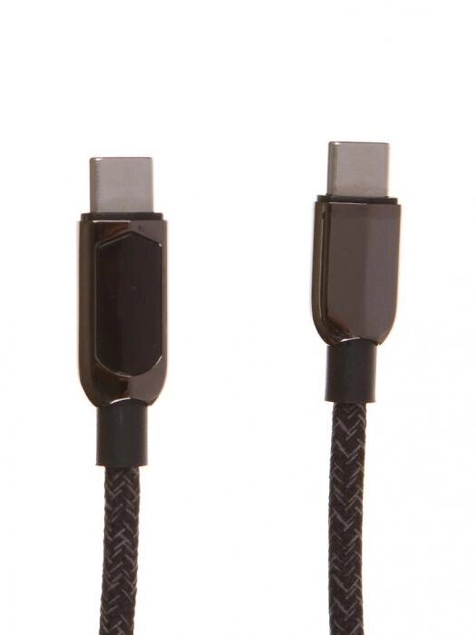 Аксессуар KS-is USB Type-C - USB Type-C 2m Black KS-580B-2 от компании 2255 by - онлайн гипермаркет - фото 1