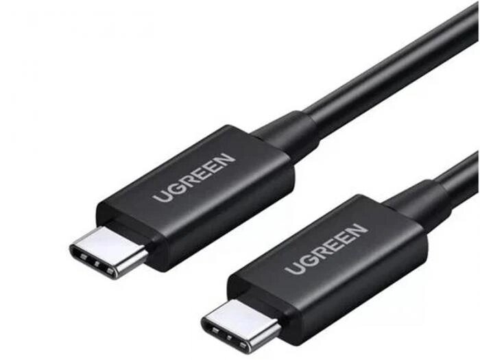 Аксессуар Ugreen US501 USB-C - USB-C Thunderbolt 4 2m Black 60621 от компании 2255 by - онлайн гипермаркет - фото 1