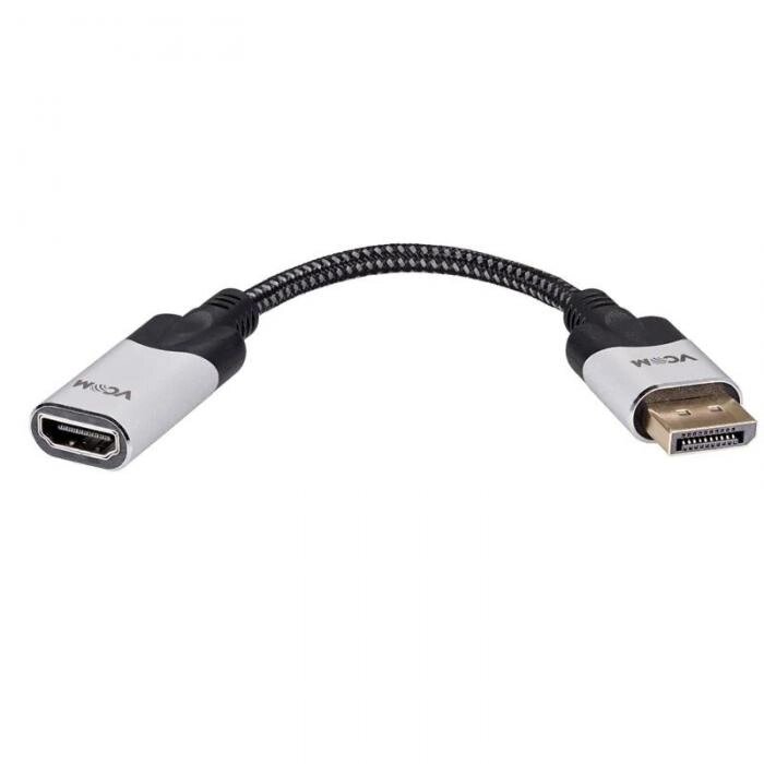 Аксессуар Vcom DisplayPort - HDMI 15cm CG621M-0.15 от компании 2255 by - онлайн гипермаркет - фото 1