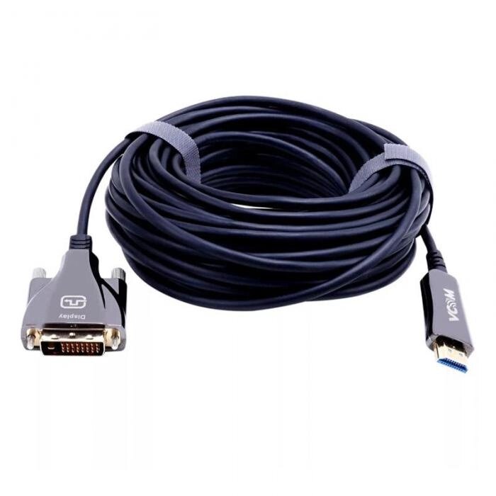 Аксессуар Vcom HDMI - DVI (24+1) 15m D3741D-15.0 от компании 2255 by - онлайн гипермаркет - фото 1